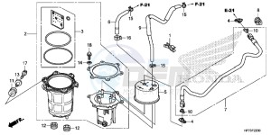 TRX420FAD TRX420 Europe Direct - (ED) drawing FUEL PUMP