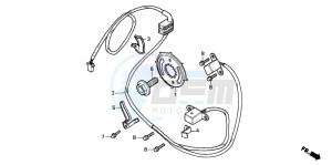 VT1100C SHADOW drawing PULSE GENERATOR