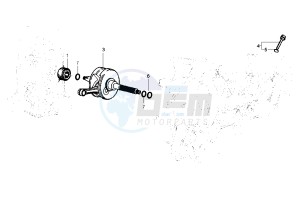 Zip 125 drawing Crankshaft