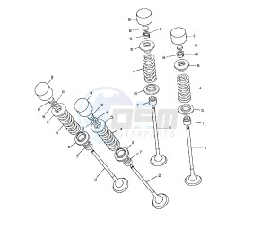 FZ8-S 800 drawing VALVE