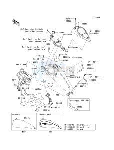 VN 1600 D [VULCAN 1600 NOMAD] (D6F-D8FA) D8FA drawing FUEL TANK -- D8F_D8FA- -