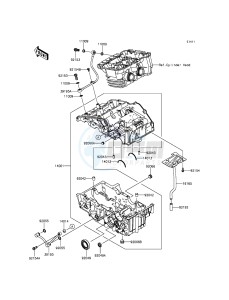 NINJA_300 EX300ADF XX (EU ME A(FRICA) drawing Crankcase