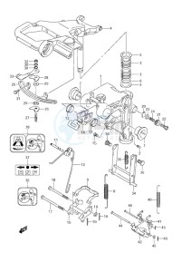 DF 9.9 drawing Swivel Bracket