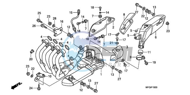 EXHAUST MUFFLER