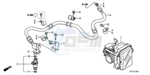 SH1259 France - (F / CMF 2F) drawing THROTTLE BODY