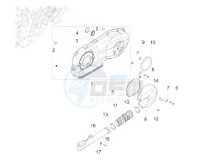 FLY 150 4T 3V IE (NAFTA) drawing Crankcase cover - Crankcase cooling