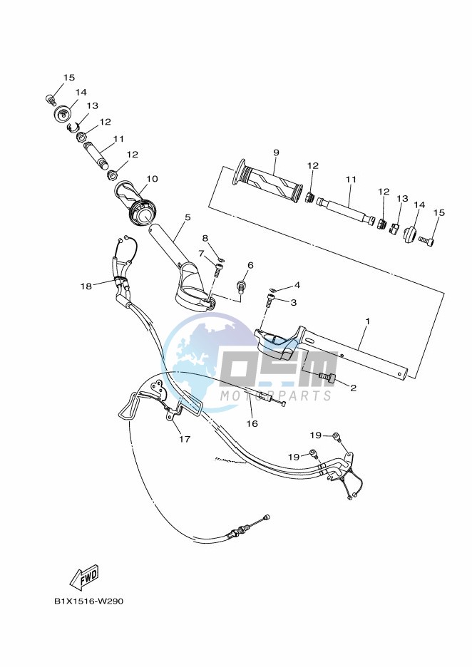 STEERING HANDLE & CABLE