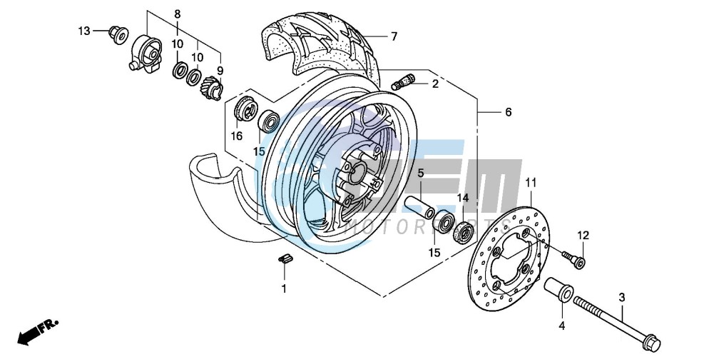 FRONT WHEEL