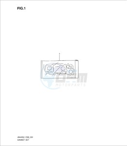 AN400Z drawing GASKET SET