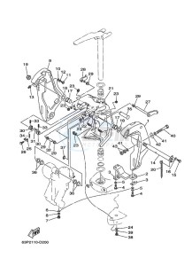 F150BETX drawing FRONT-FAIRING-BRACKET