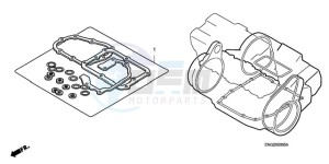 CBR1000RAA Europe Direct - (ED / ABS HRC) drawing GASKET KIT B