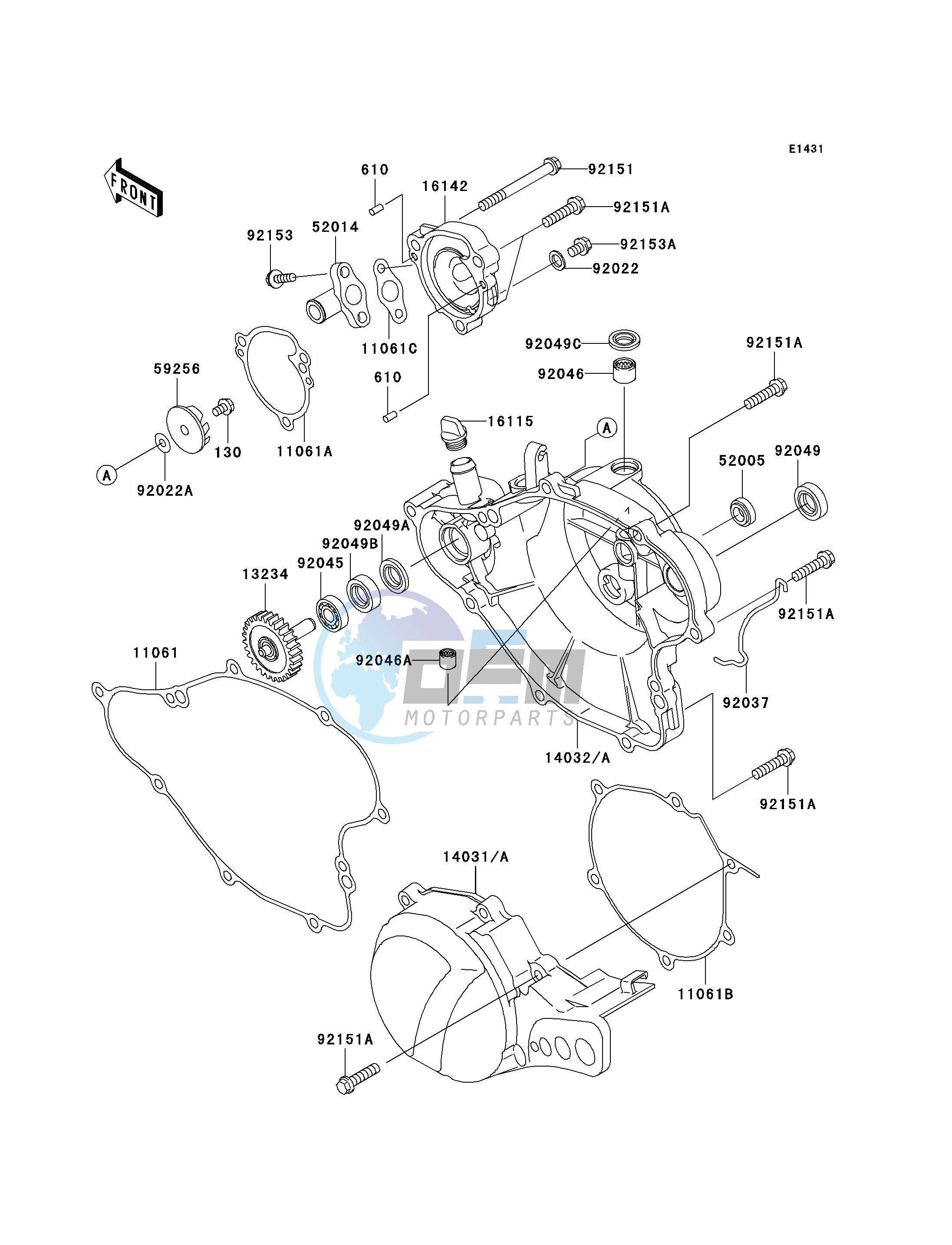 ENGINE COVER-- S- -