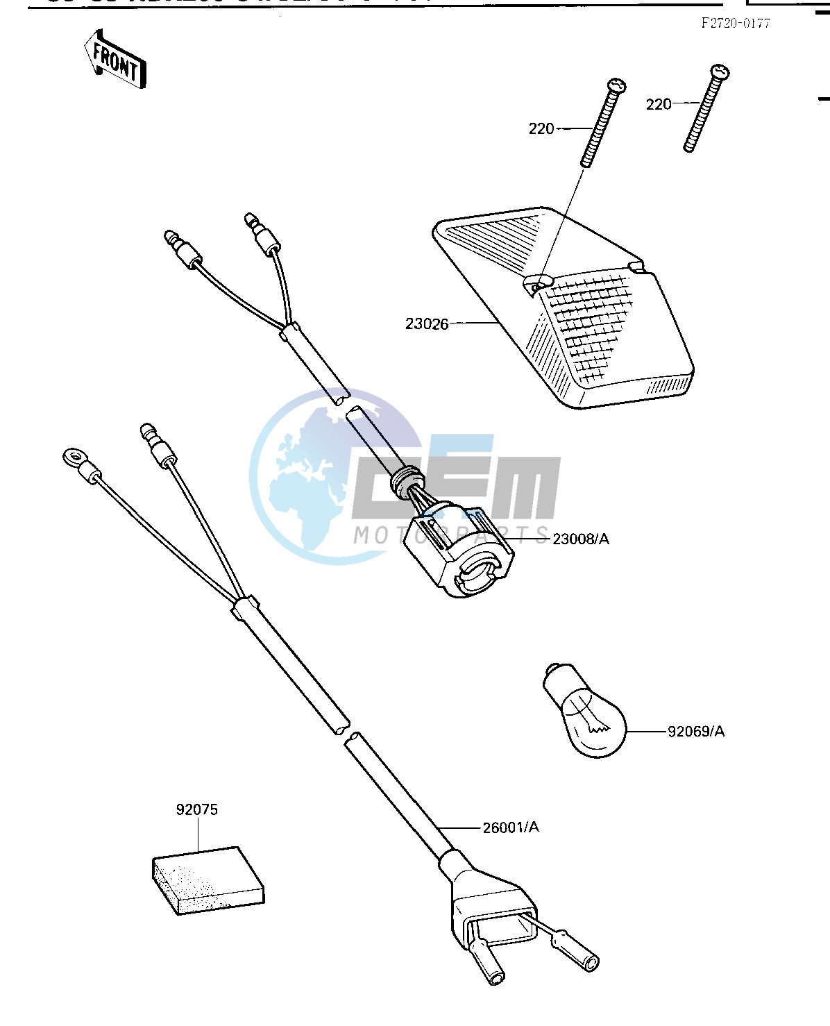 TAILLIGHT-- S- -