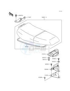 JH 750 G [XI SPORT] (G1-G2) [XI SPORT] drawing SEAT