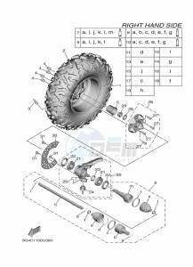 YXE850ENS YXE85WPLK (B8K8) drawing FRONT WHEEL 2