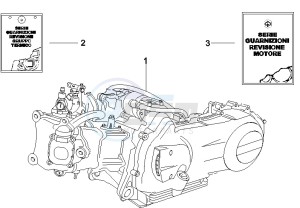 GTS 250 UK drawing Engine assembly