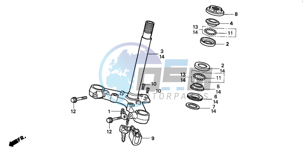 STEERING STEM