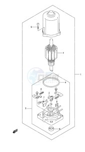 DF 50A drawing PTT Motor