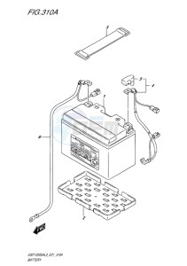 GSF-1250S ABS BANDIT EU drawing BATTERY