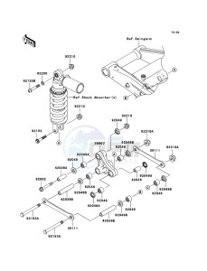 Z1000 ZR1000B8F FR GB XX (EU ME A(FRICA) drawing Suspension