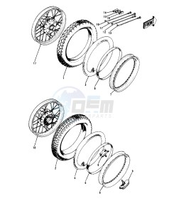 H1 C [MACH III] 500 [MACH III] drawing WHEELS_TIRES -- 69-72 H1_A_B_C- -