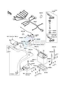 JET SKI 900 STX JT900E6F FR drawing Electrical Equipment