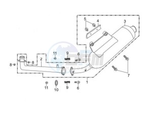 Oregon 250 drawing Silencer