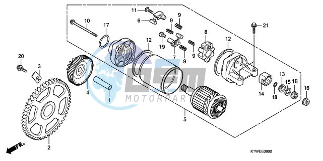 STARTING MOTOR