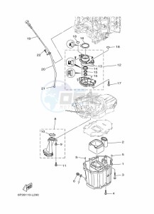 FL200CETX drawing VENTILATEUR-DHUILE