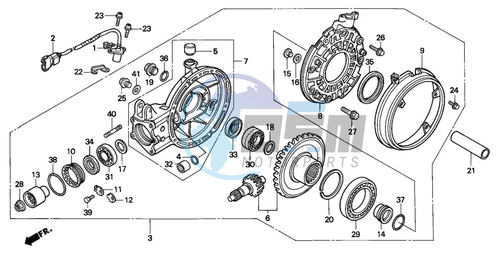 FINAL DRIVEN GEAR (ST1100A)