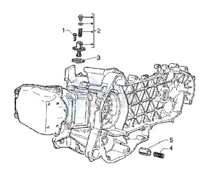 X9 125 SL drawing Chain Tightener - By pass Valve