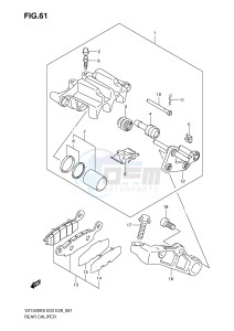 VZ1500 (E3-E28) drawing REAR CALIPER