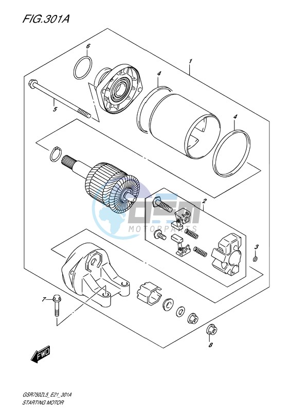 STARTING MOTOR