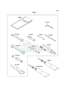 Z1000_ABS ZR1000C7F FR GB XX (EU ME A(FRICA) drawing Owner's Tools