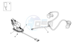 V7 II Special ABS 750 drawing Fuel pump