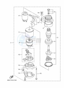 F40FEHD drawing STARTER-MOTOR