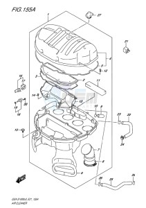 GSX-S 1000 drawing AIR CLEANER