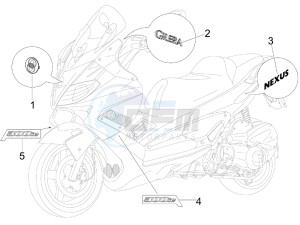 Nexus 300 ie e3 drawing Plates - Emblems