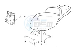 Beverly 500 drawing Saddle