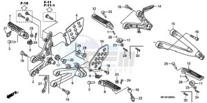 CBR600RA9 E / ABS MME drawing STEP