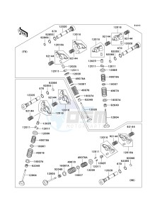 VN 1500 P [VULCAN 1500 MEAN STREAK] (P1-P2) [VULCAN 1500 MEAN STREAK] drawing VALVE-- S- -