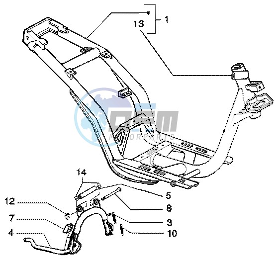 Chassis - Central stand