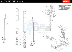 MRT-50-PRO-E4-SM-WHITE-AUSTRIA-PRO-SM-E4-WHITE drawing FRONT FORK MRT PRO 2017 Q40