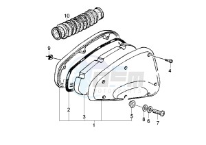 NRG PUREJET 50 drawing Air Cleaner