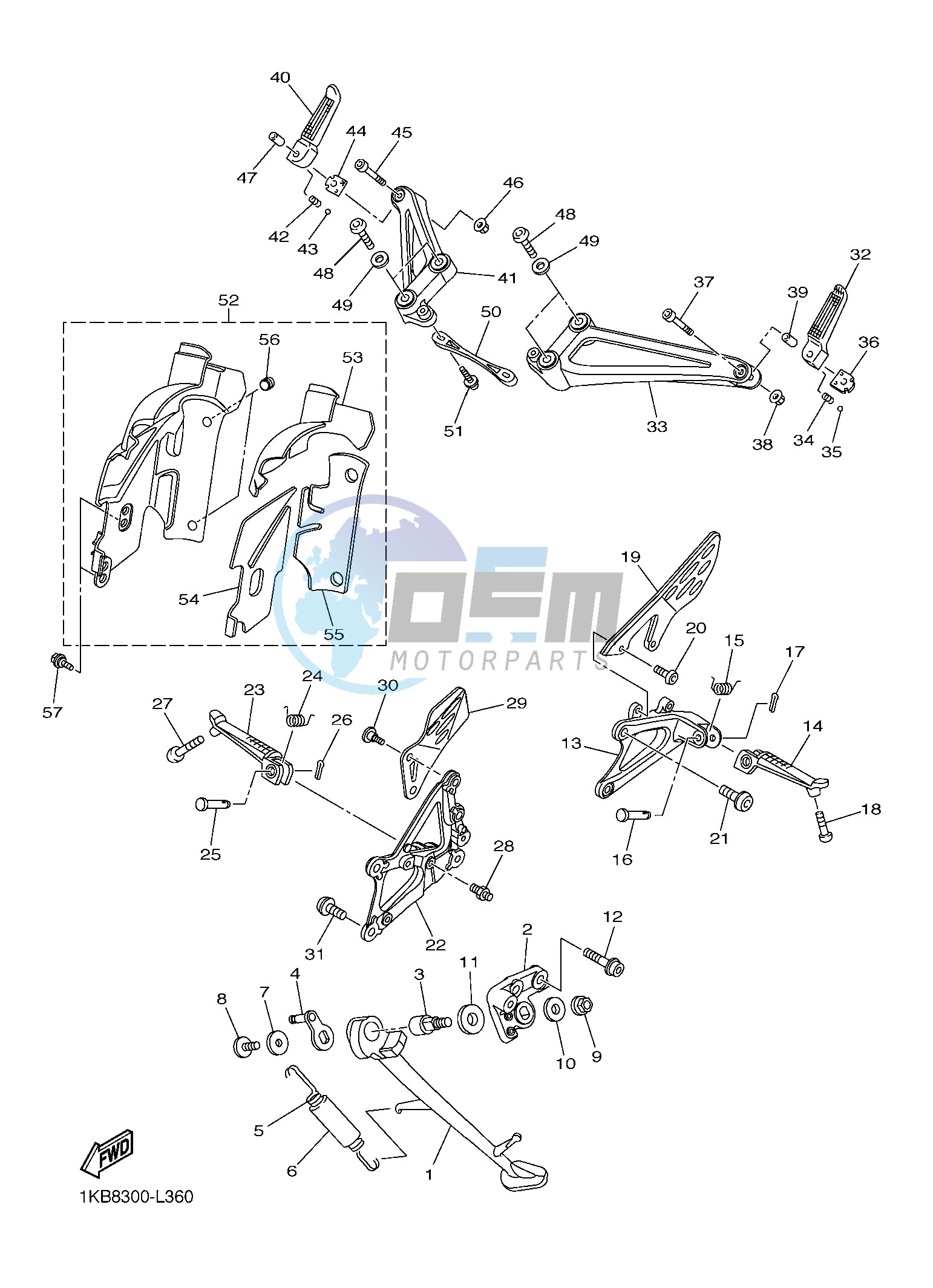 STAND & FOOTREST