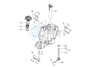 Runner 125 VX 4t e3 (UK) UK drawing Fuel Tank