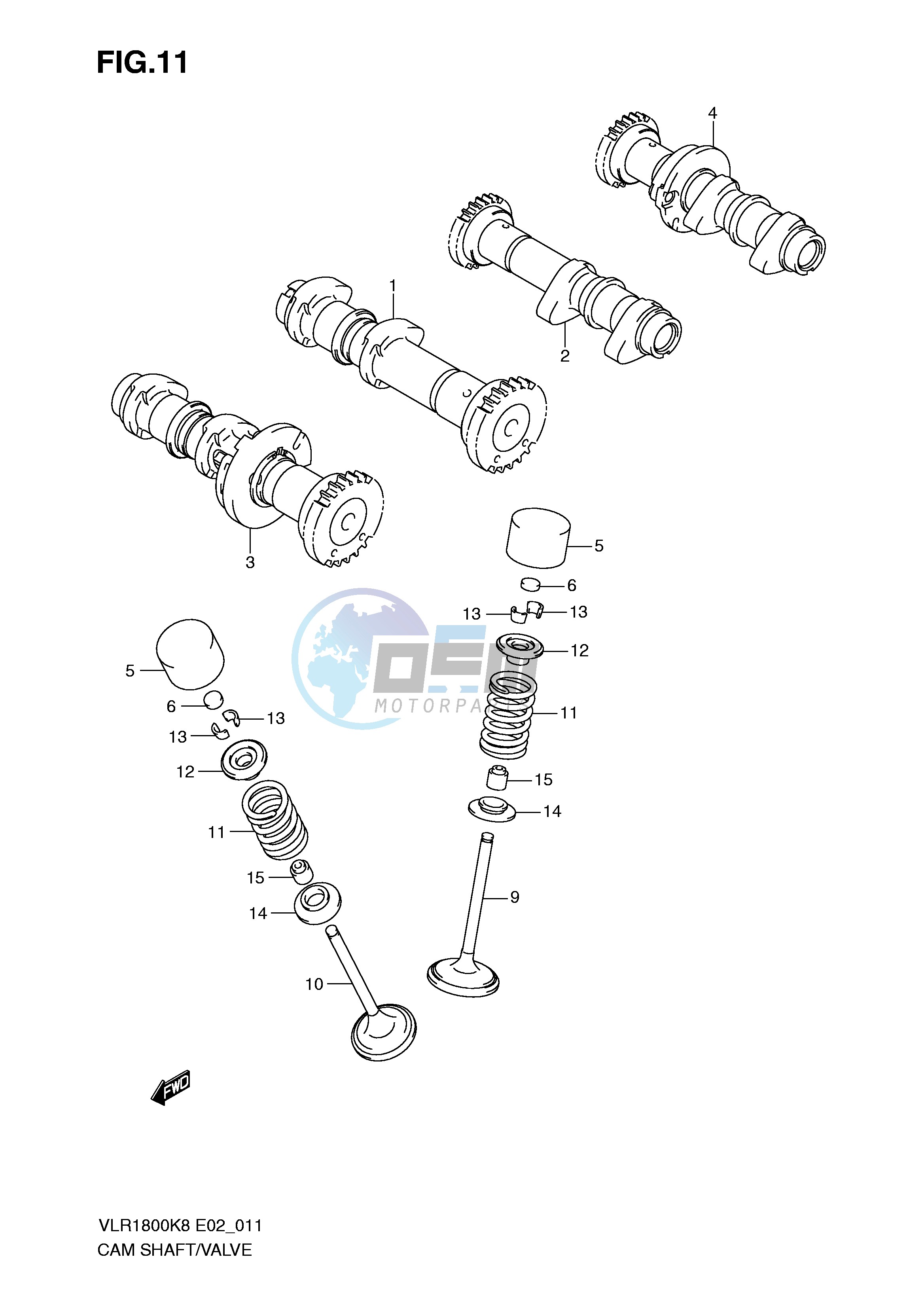 CAMSHAFT - VALVE