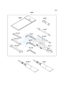 VN2000 CLASSIC VN2000H8F GB XX (EU ME A(FRICA) drawing Owner's Tools