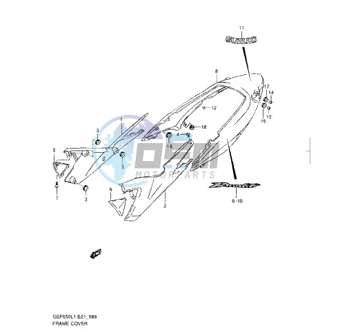 FRAME COVER (WITH COWLING)