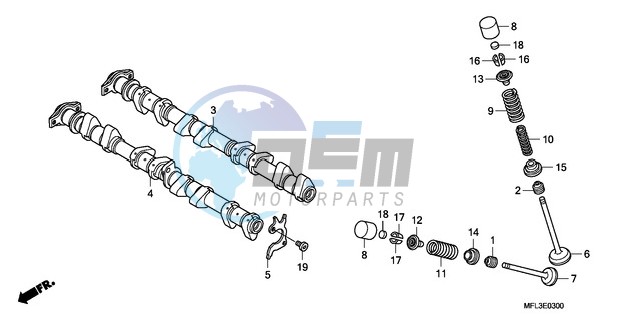 CAMSHAFT/VALVE